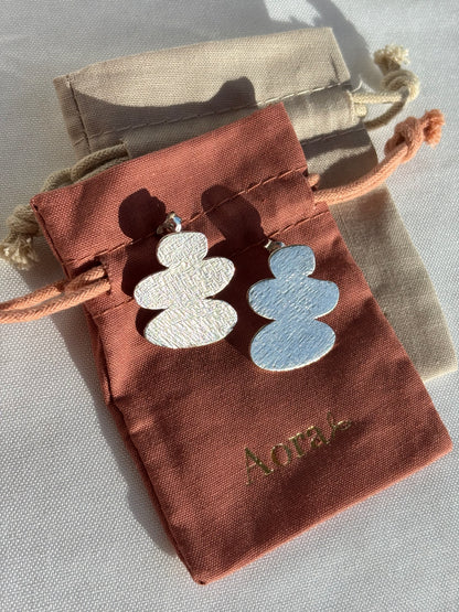 Boucles d’oreilles Roca - Argent massif