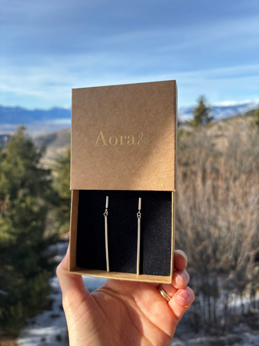 Boucles d’oreille Luzia Argent Massif