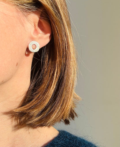Boucles d’oreilles Olia - Argent massif