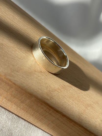 Bague Ata, Argent massif