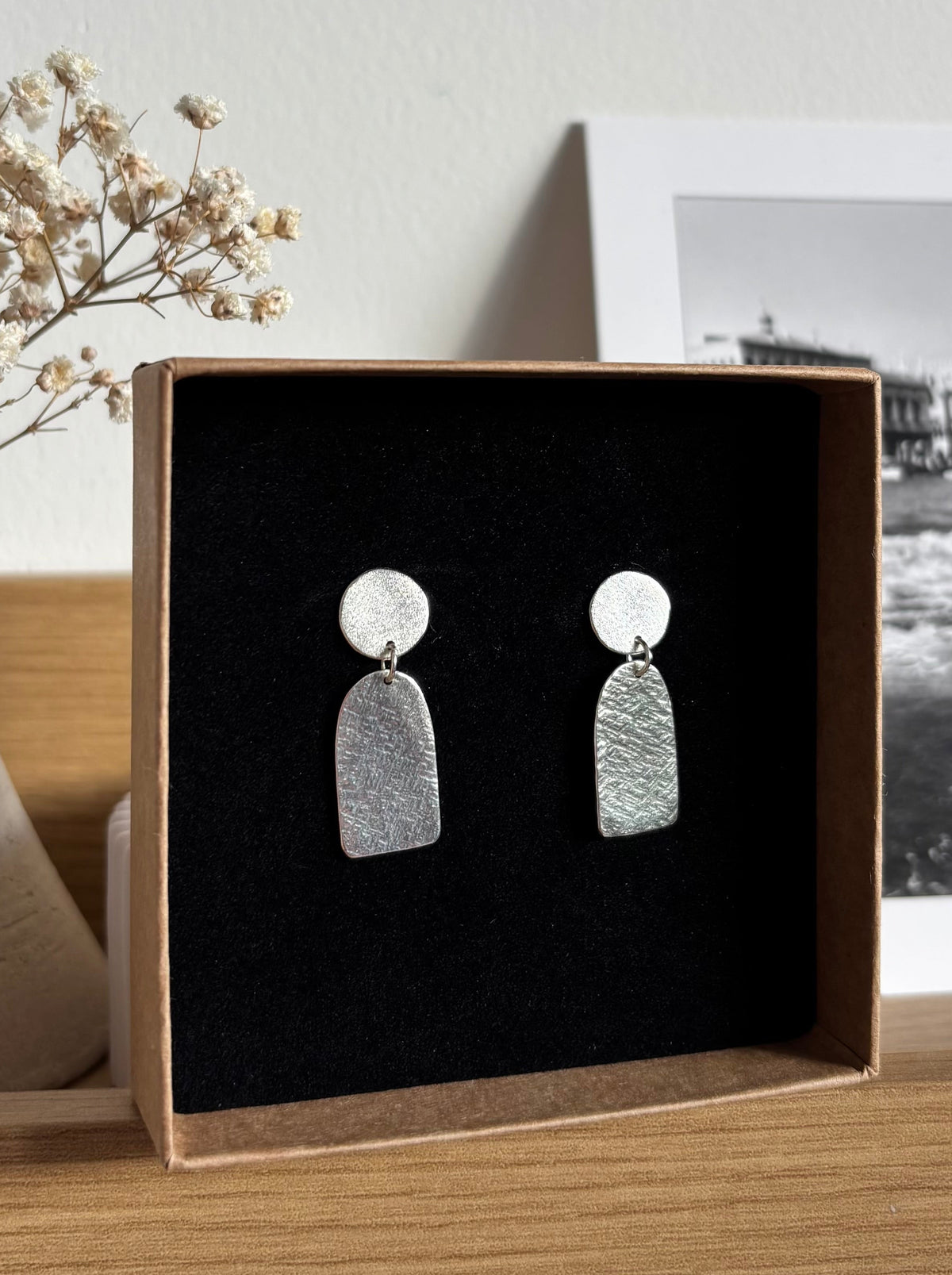 Boucles d’oreilles Nola - Argent massif