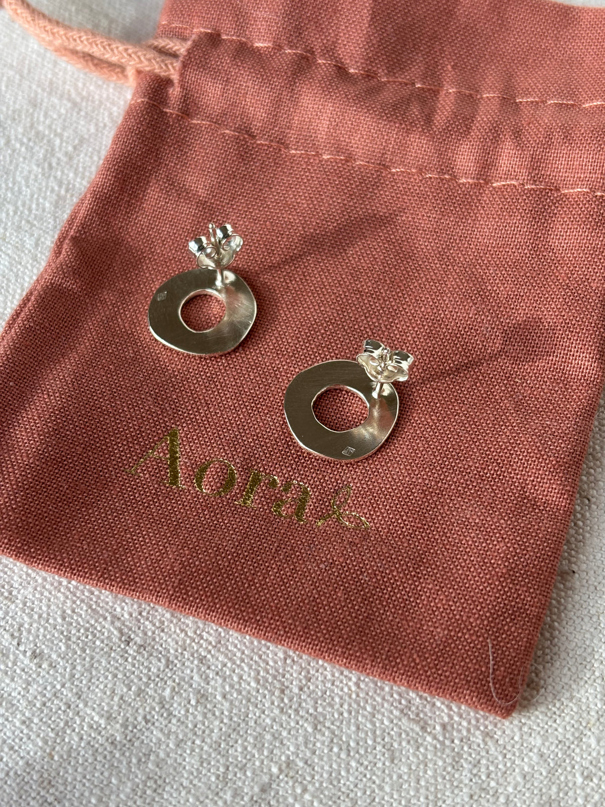 Boucles d’oreilles Olia - Argent massif