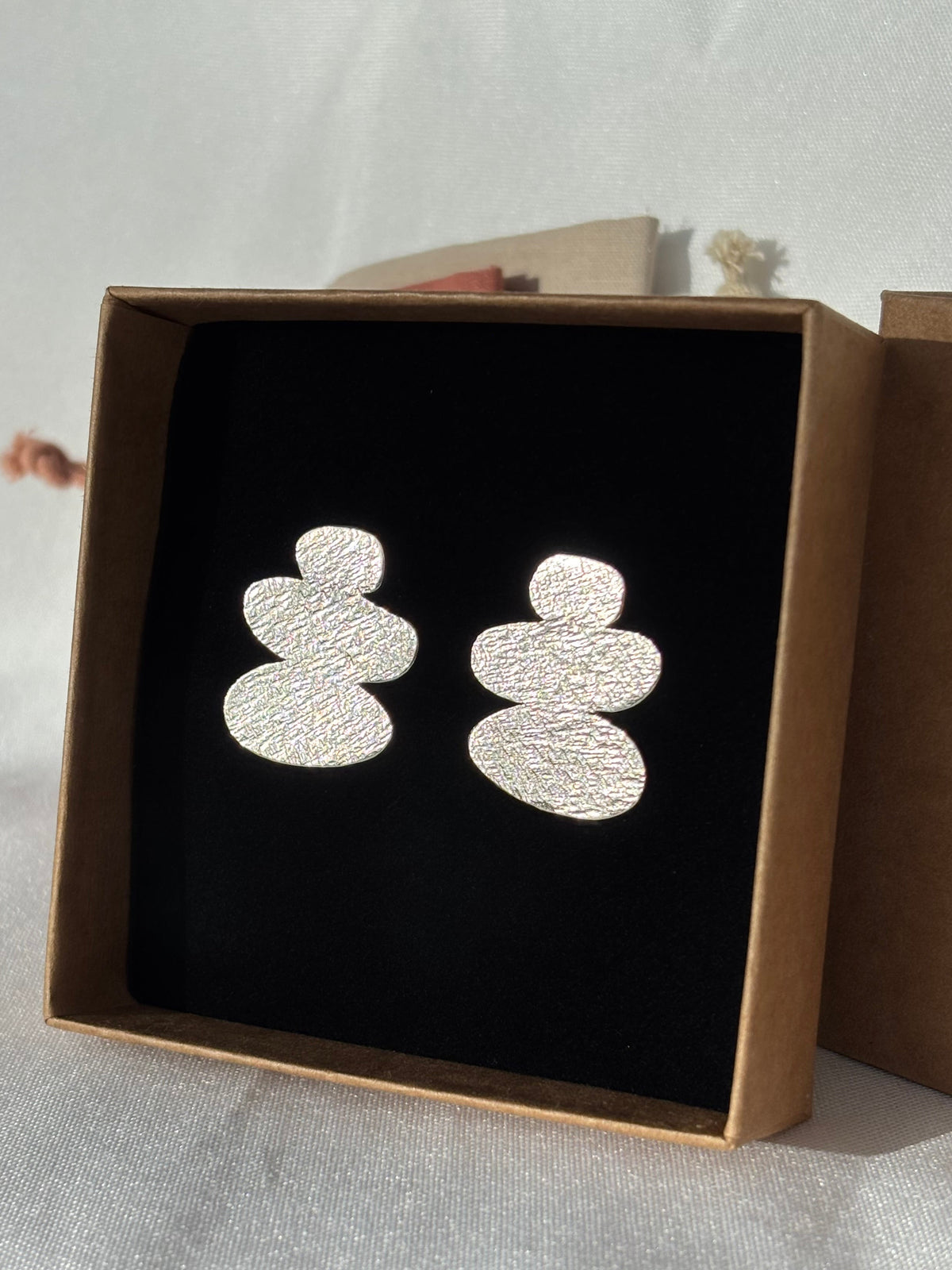 Boucles d’oreilles Roca - Argent massif