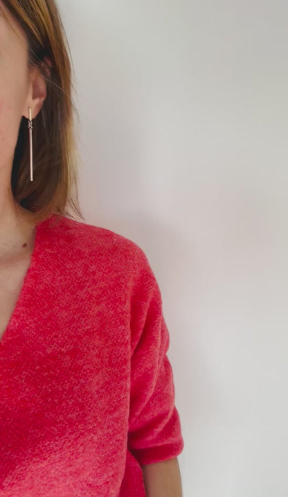 Boucles d’oreille Luzia Argent Massif