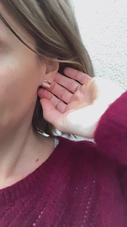 Boucles d’oreilles Donita Argent Massif